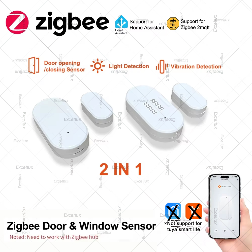 Home Security Guard - Zigbee 3.0 capteur de fenêtre de