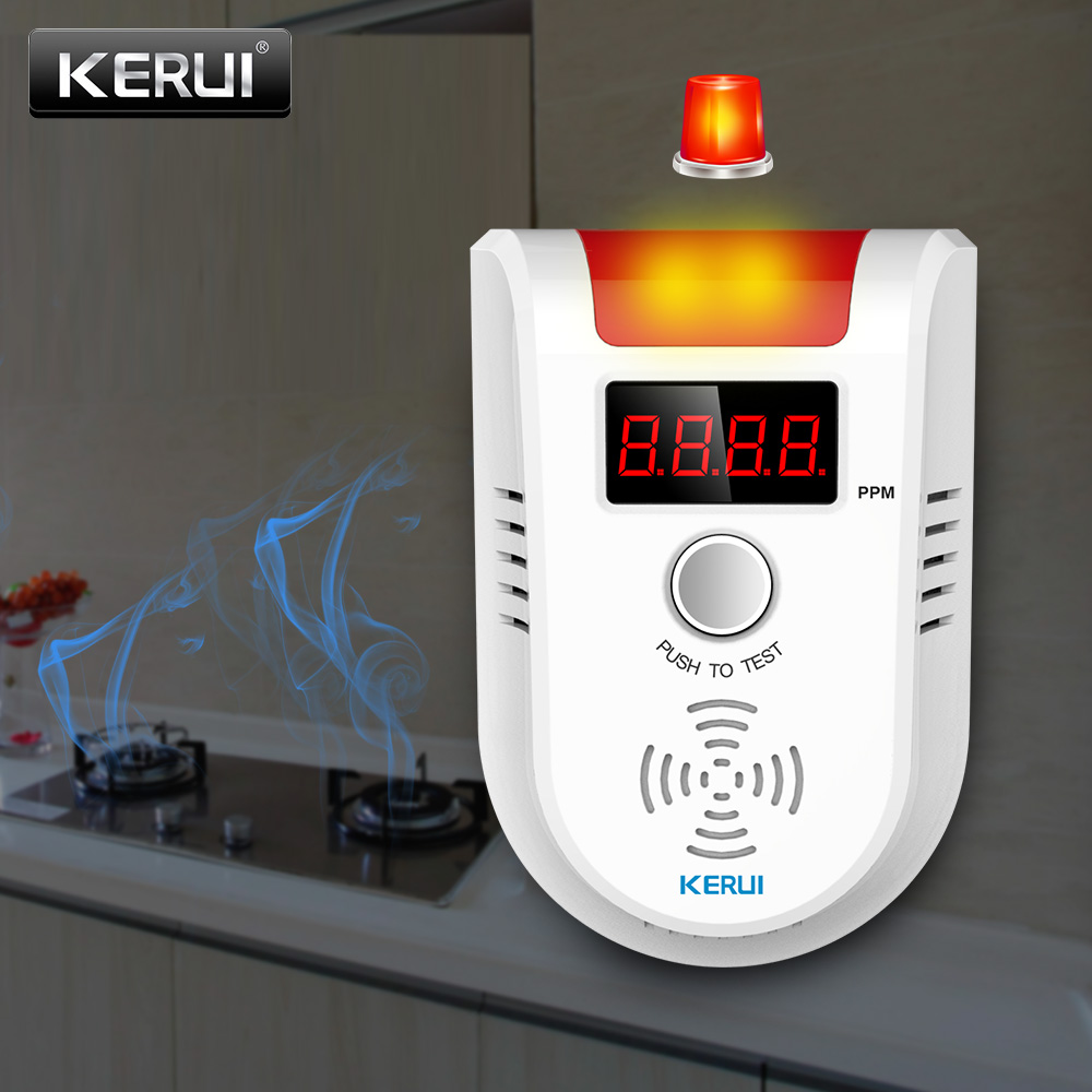 Home Security Systems - KERUI GD13 détecteur de gaz gpl