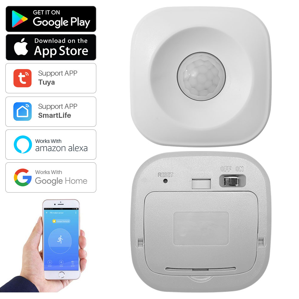 Home Security Alarm System - Tuya-Capteur de mouvement PIR WiFi intelligent,