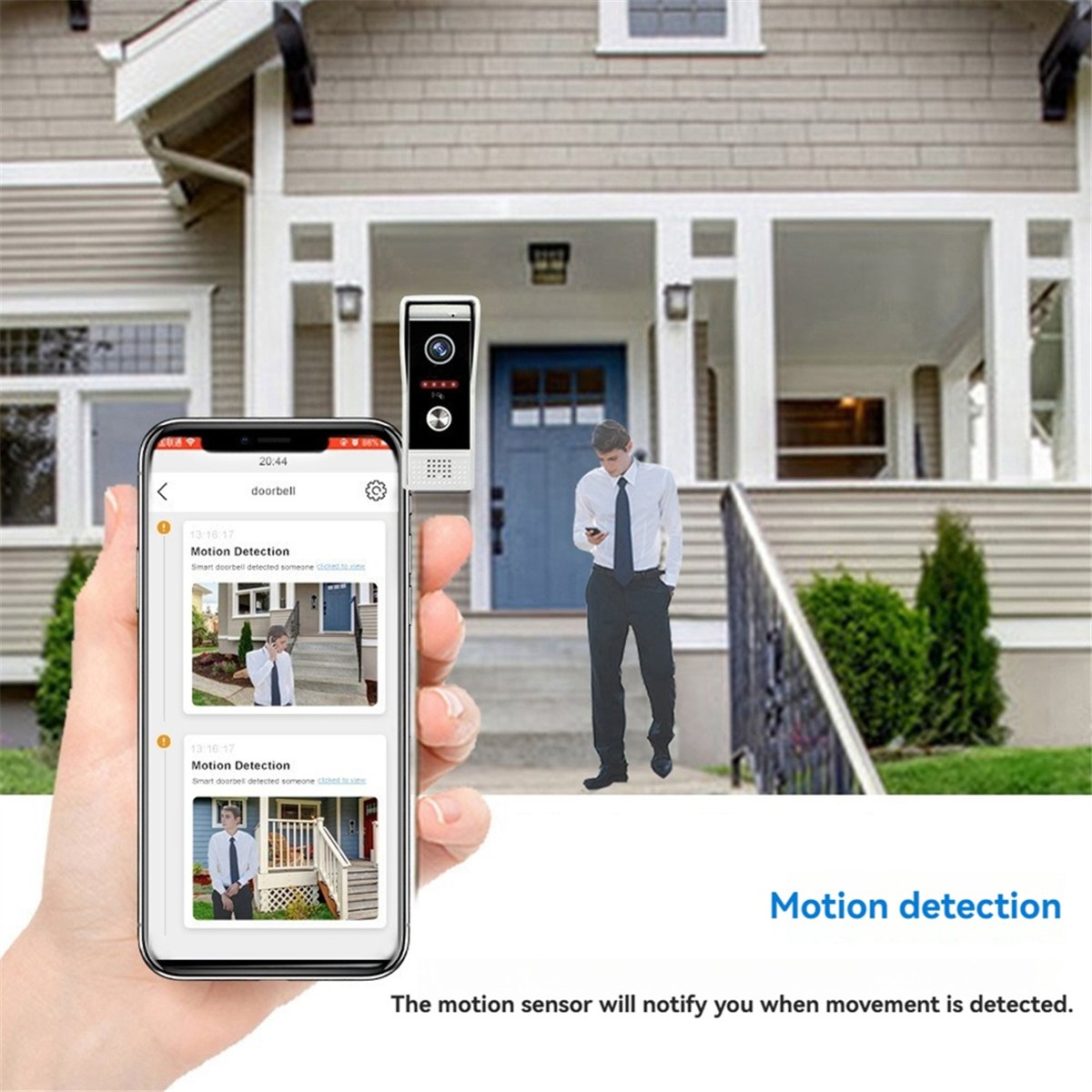 Home Security Uk - Système d'interphone vidéo Wi-Fi Doyeme TUYA