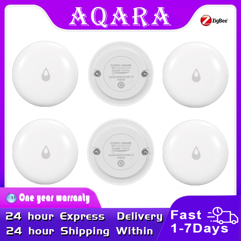 Mi Home Security Xiaomi - Aqara-Capteur d'immersion dans l'eau IP67, Zigbee,
