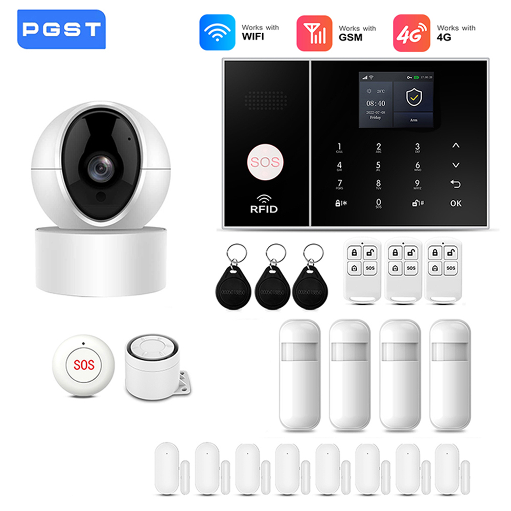 Home Security No Monthly Fee - Système d'alarme intelligent pour maison connectée