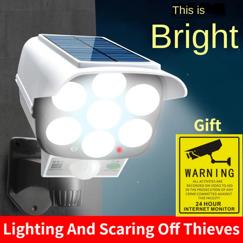 Home Security Packages - Lumière solaire extérieure capteur de mouvement