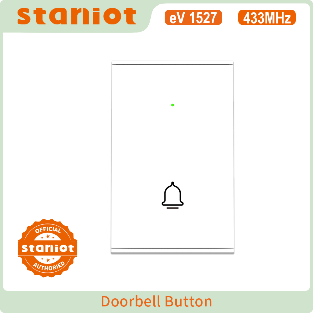 Home Security Bell - Staniot-Sonnette de porte sans fil B100,