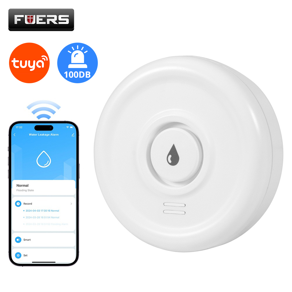 Home Security Alarm System - Fuers-Détecteur de fuite d'eau, alarme domestique
