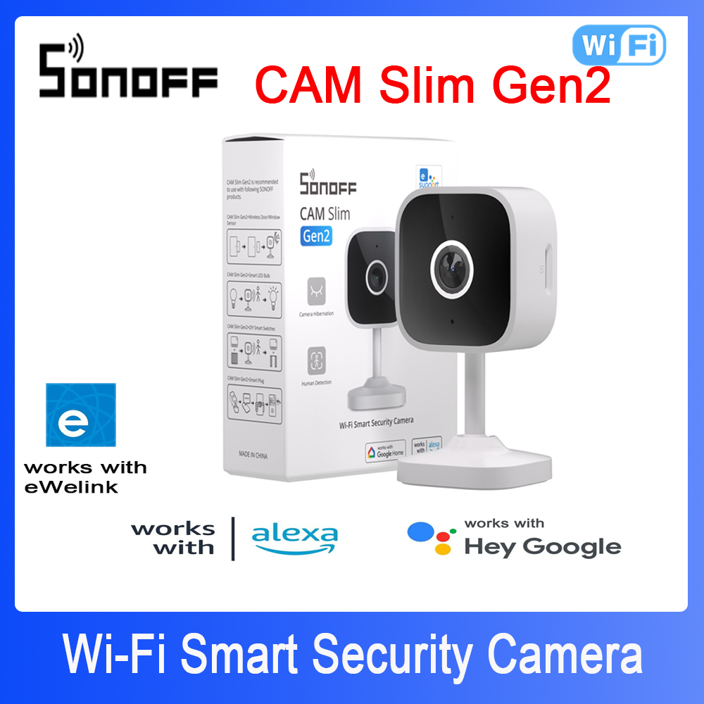 Home Security Tech - SONOFF CAM Slim Gen2 WiFi caméra
