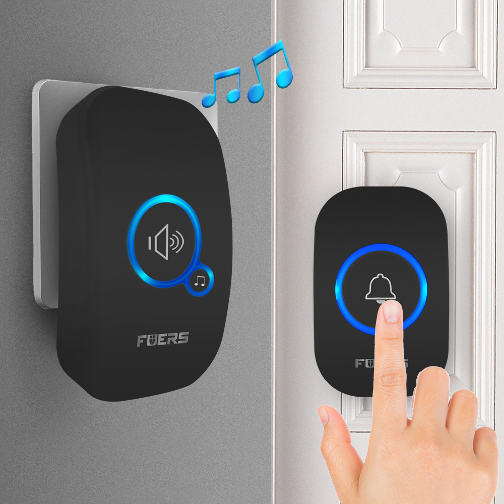 Home Security Bell - Fuers sonnette sans fil maison bienvenue