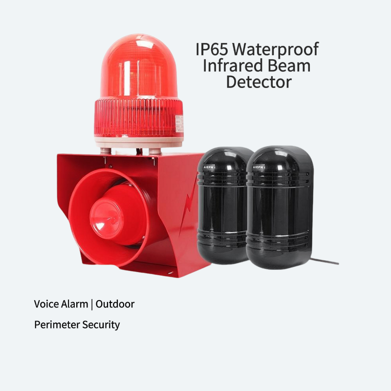 Home Security Alarm System - Clôture infrarouge, système d'alarme photoélectrique infrarouge