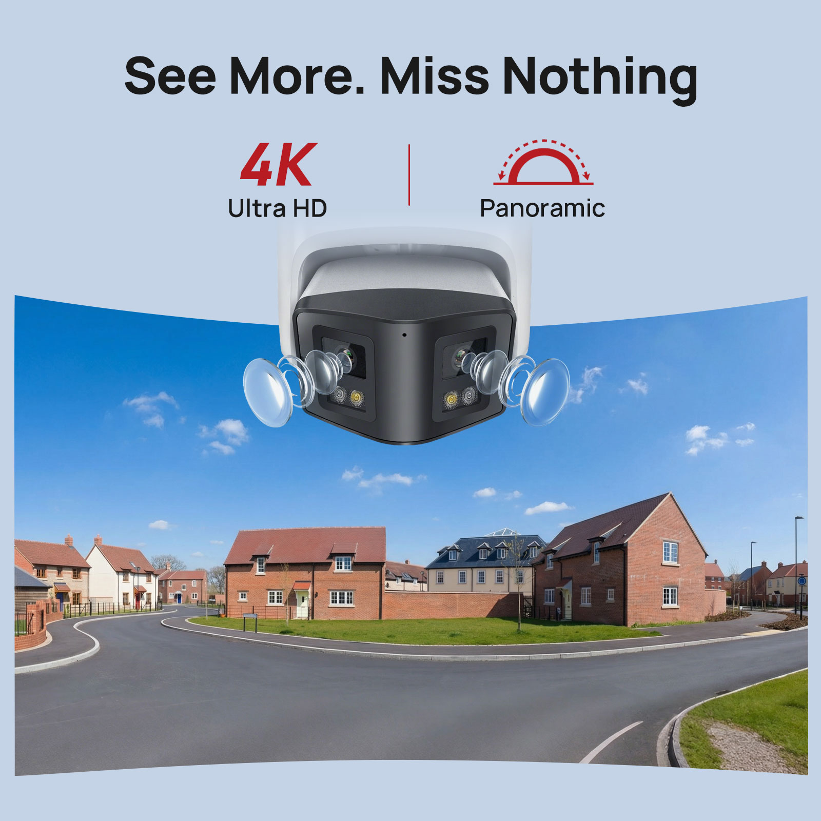 Vikylin – caméra IP panoramiqu - Home Security System Hikvision avis et prix