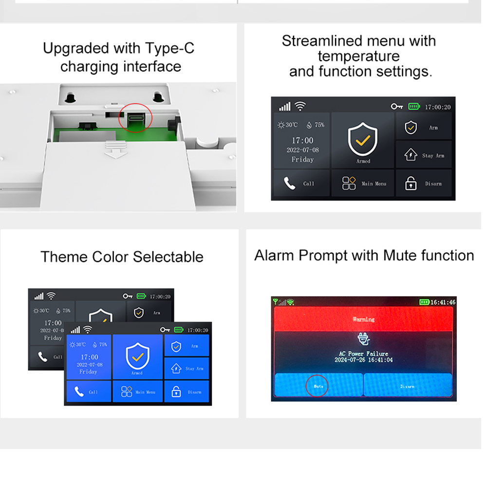 PGST107 Alarme intelligente 4G - Home Security Product avis et prix