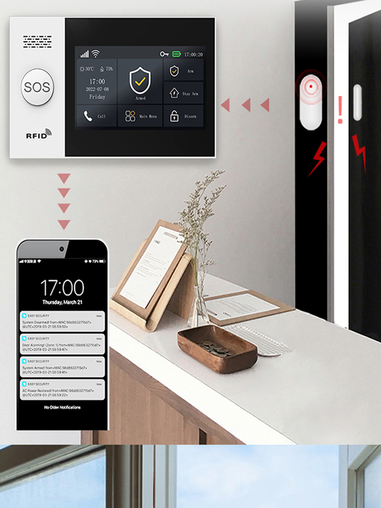 PGST107 Alarme intelligente 4G - Home Security Product avis et prix