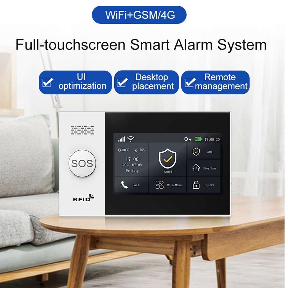 PGST107 Alarme intelligente 4G - Home Security Product avis et prix
