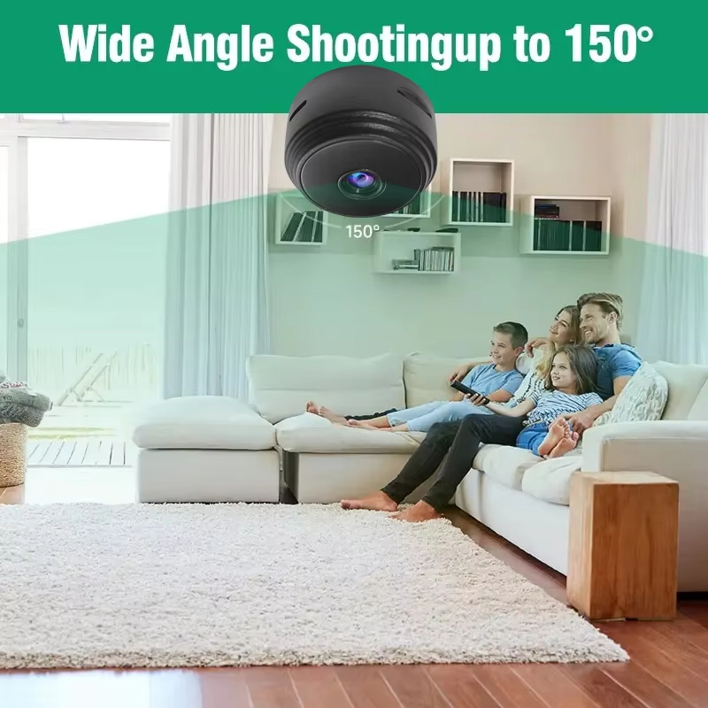 Caméra de sécurité WiFi HD 108 - Home Security Bell avis et prix