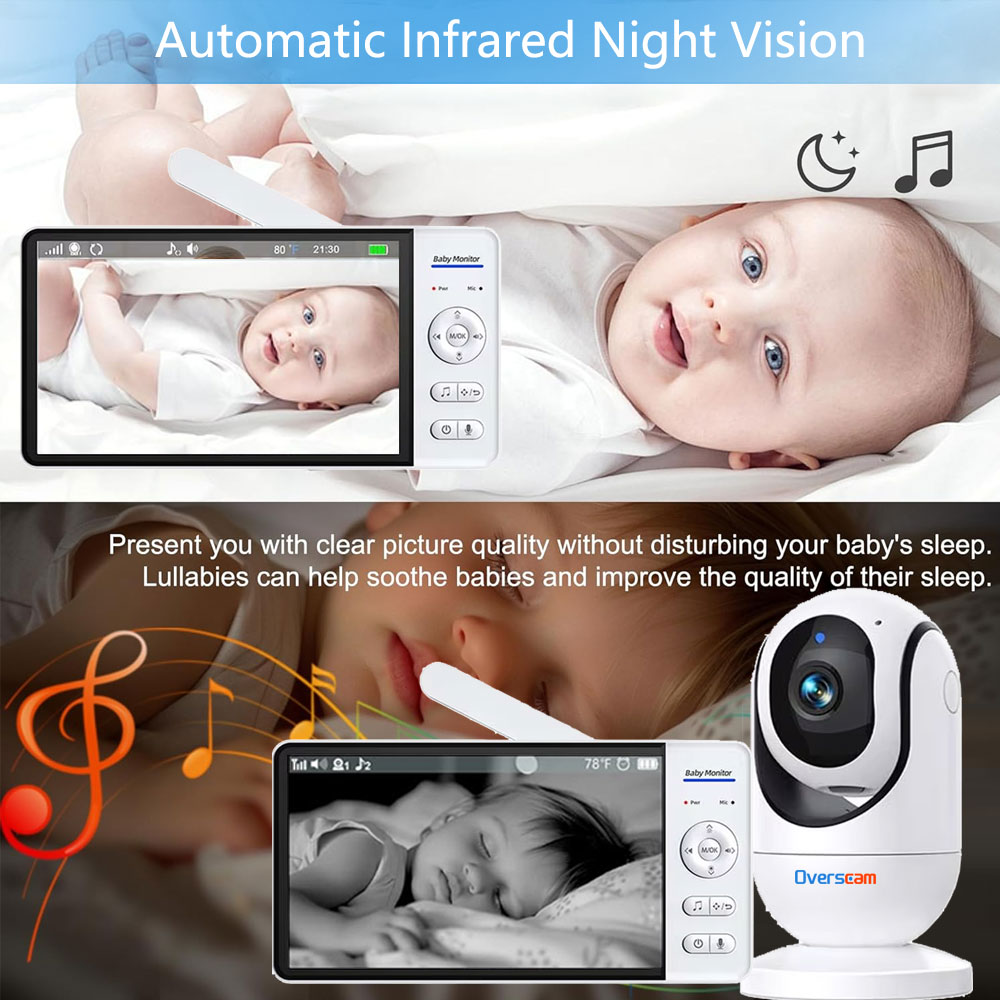 Moniteur bébé avec écran de 7. - Home Security Uk avis et prix