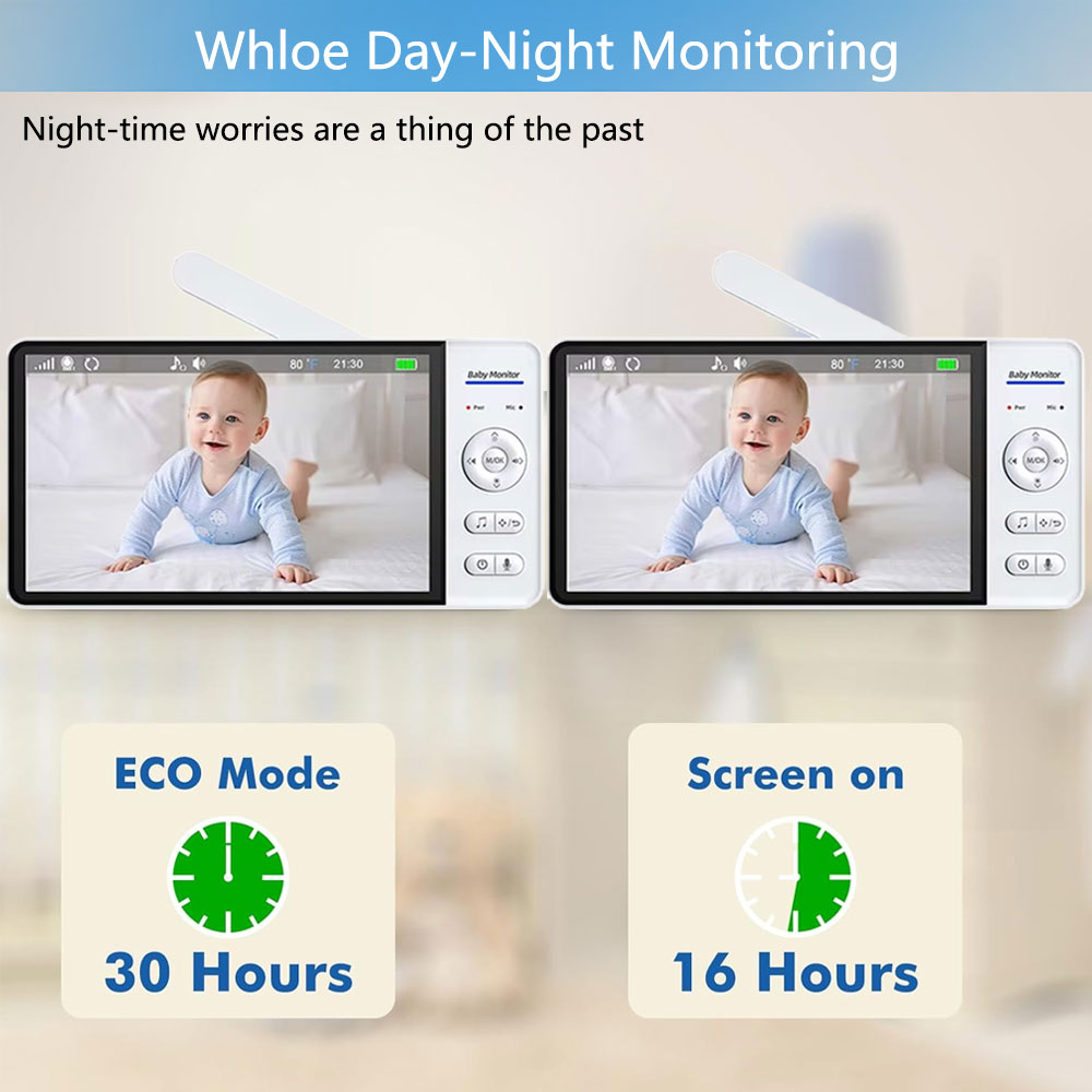 Moniteur bébé avec écran de 7. - Home Security Uk avis et prix