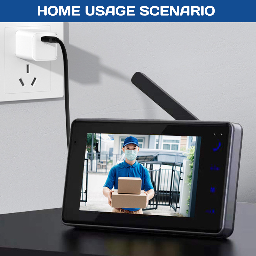 Sonnette visuelle sans fil ave - Home Security Bell avis et prix