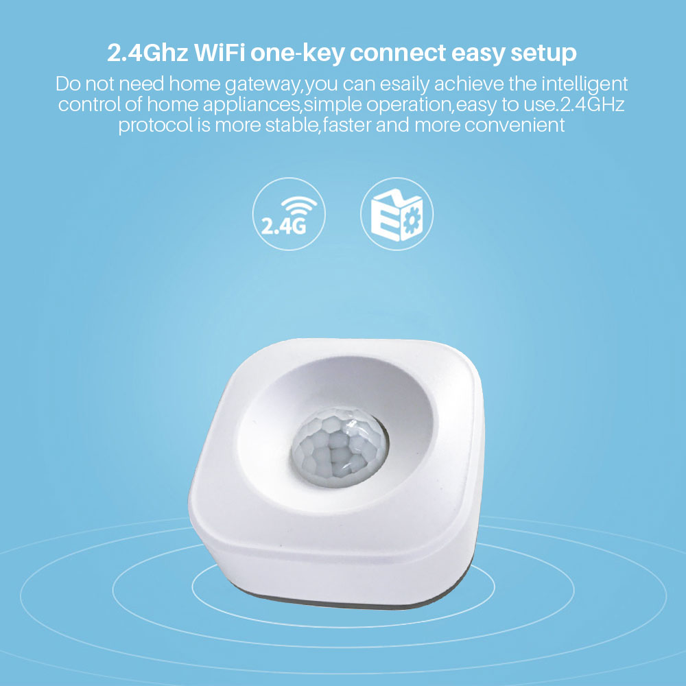 Tuya-Capteur de mouvement PIR  - Home Security Alarm System avis et prix