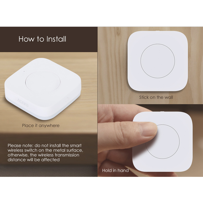 Interrupteur intelligent sans  - Mi Home Security Xiaomi avis et prix