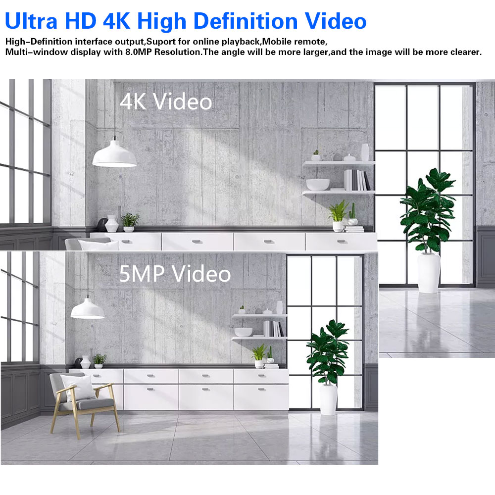 Enregistreur vidéo PoE NVR pou - Home Security Video Recording Systems avis et prix