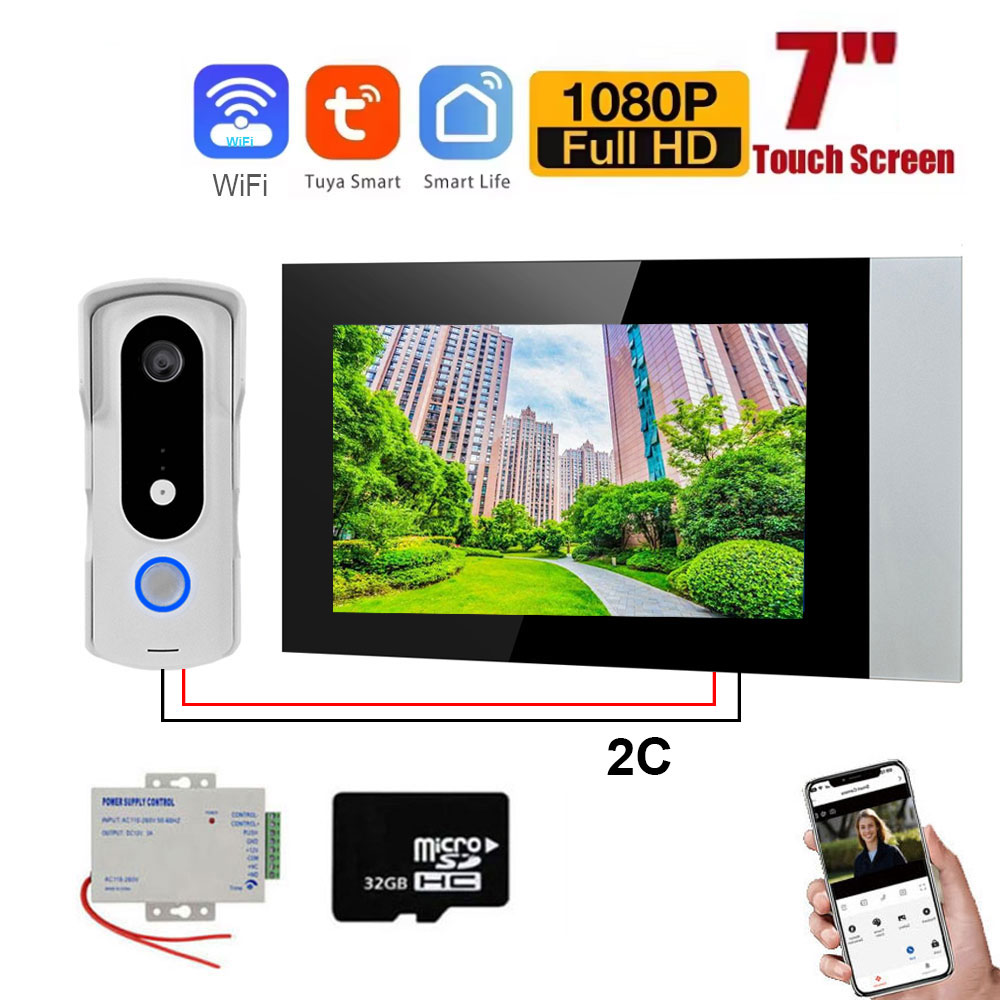Visiophone intelligent à 2 fil - Home Security Uk avis et prix