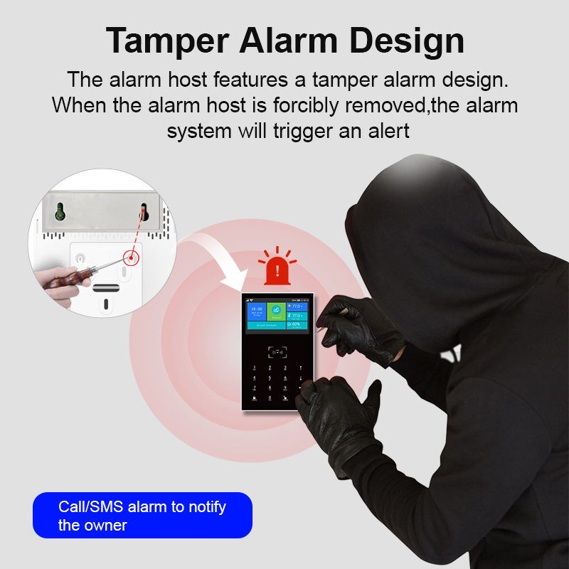 Système d’alarme maison intell - Home Security No Monthly Fee avis et prix