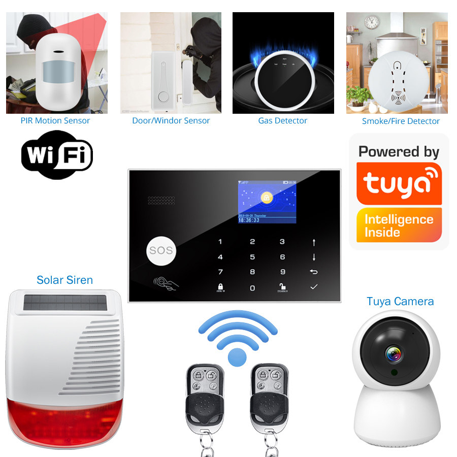 Système d'alarme anti-intrusio - Home Zone Security App avis et prix