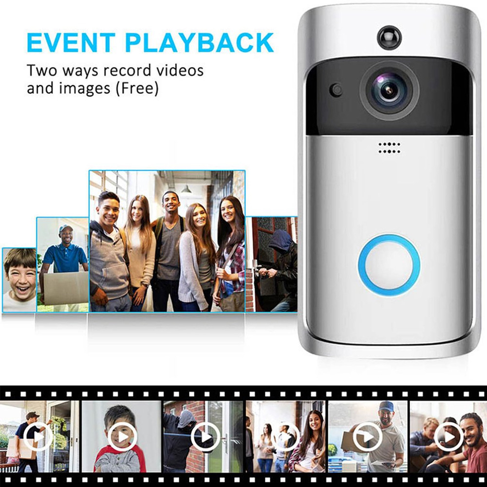 Sonnette vidéo intelligente V5 - Home Security Uk avis et prix