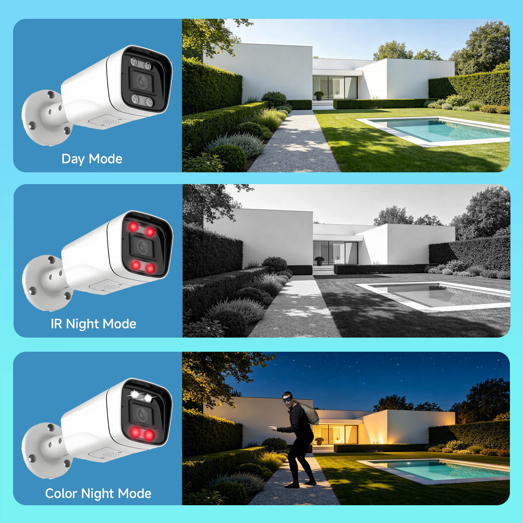 Système de sécurité BFMore 8MP - Home Security Video Recording Systems avis et prix