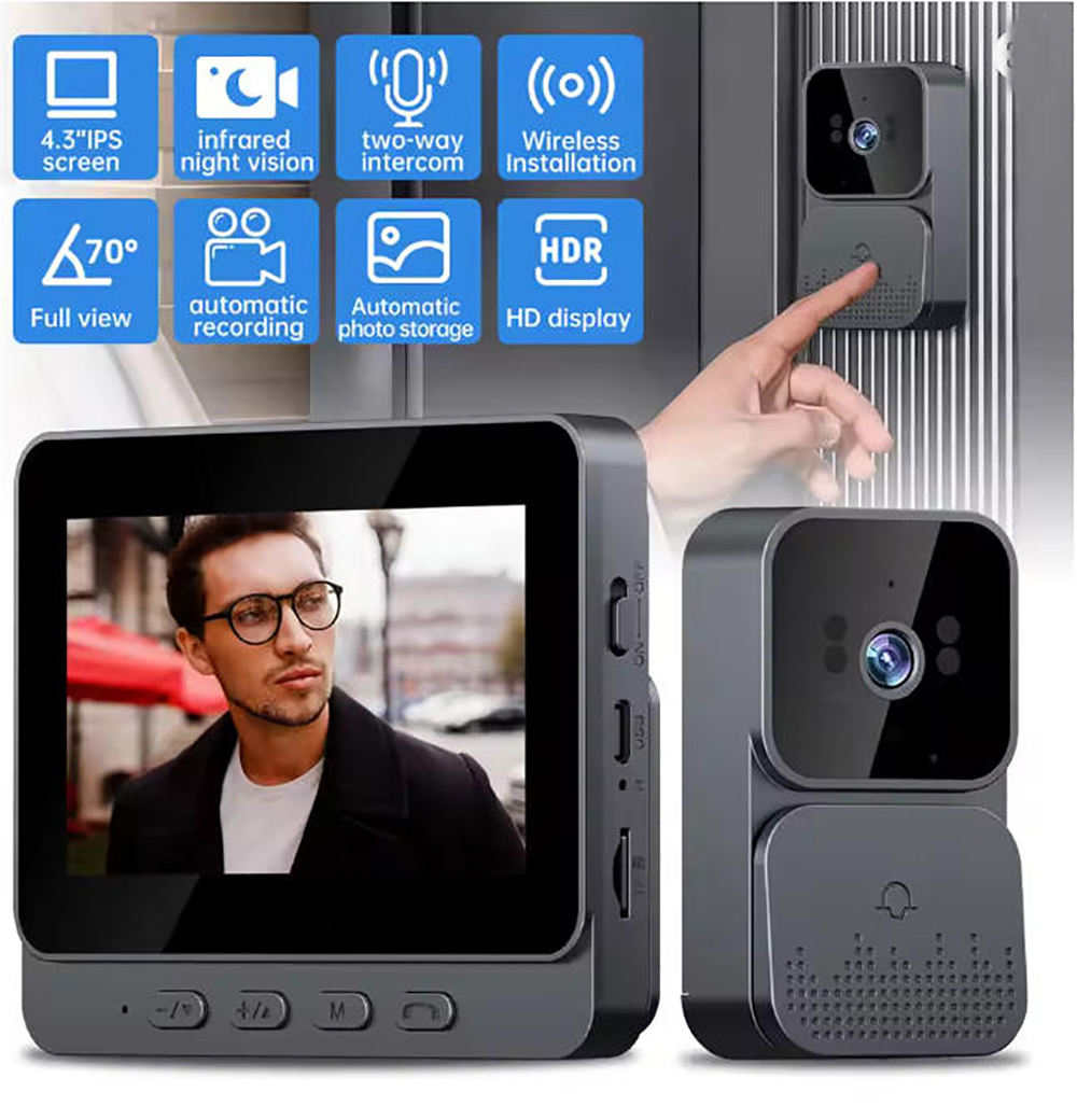    Caméra de sonnette 4G, cam - Home Security Tech avis et prix