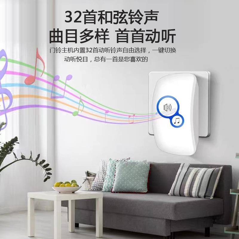 Sonnette sans fil d'accueil po - Home Security Bell avis et prix