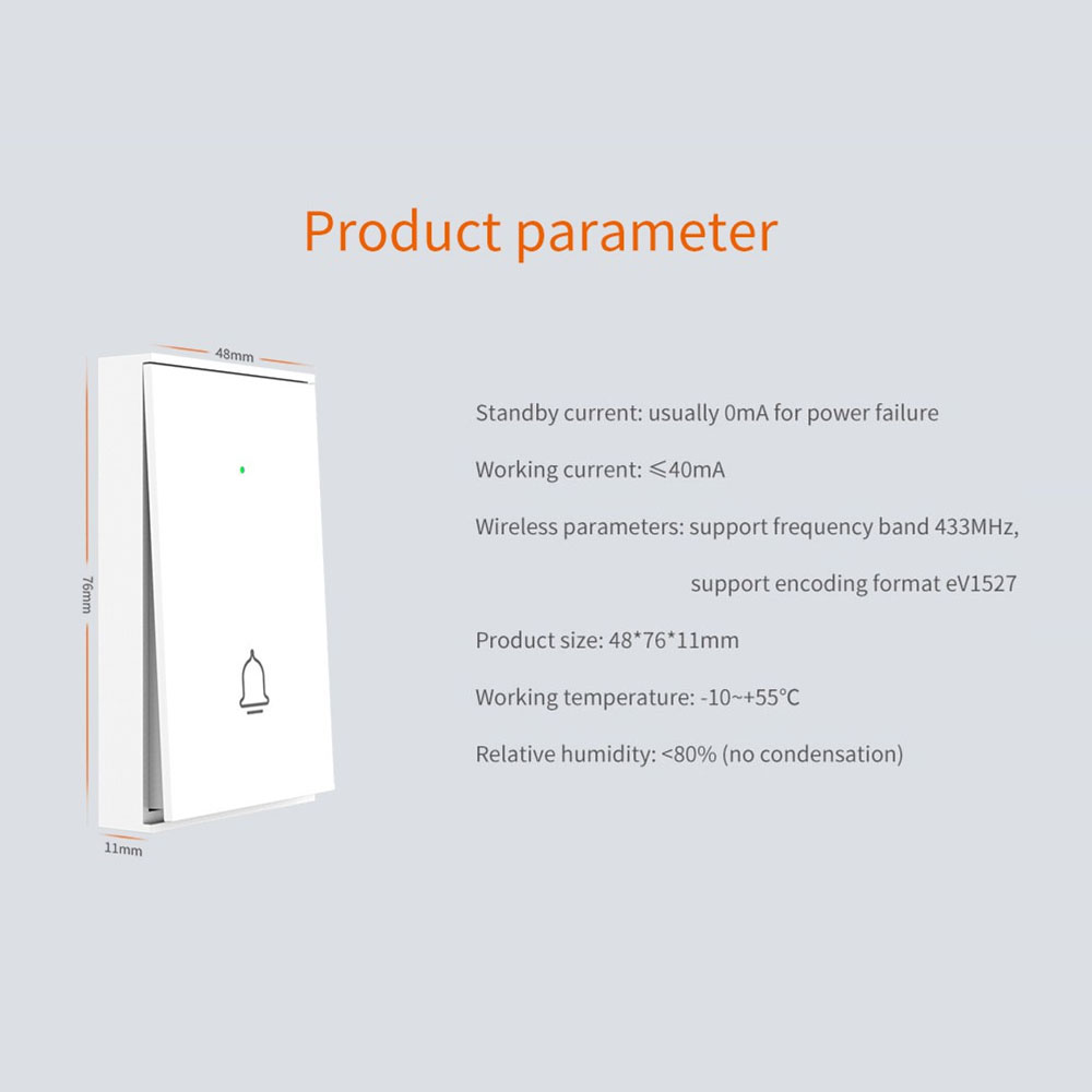 Staniot-Sonnette de porte sans - Home Security Bell avis et prix