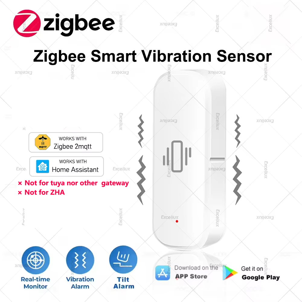 Zigbee capteur de vibrations i - Home Security And Monitoring avis et prix