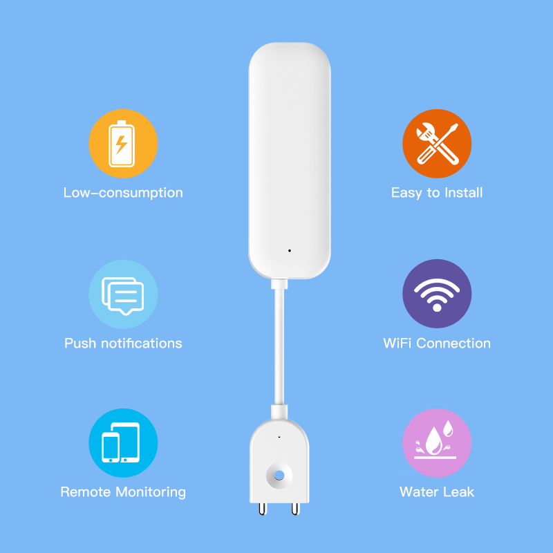 Tuya WiFi ZigBee capteur d'eau - Home Security Guard avis et prix