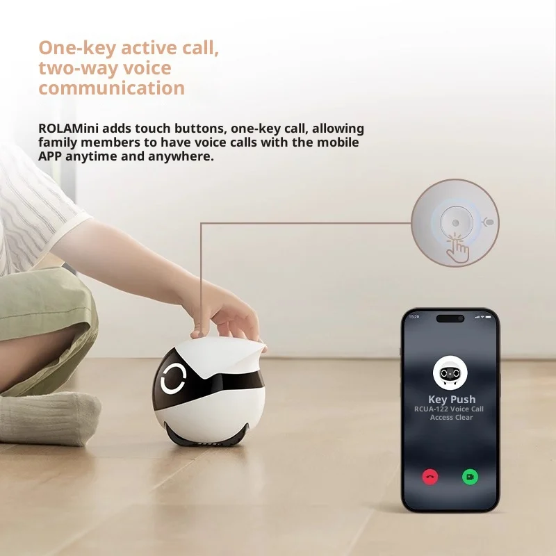 Enabot ROLA Mini Robot Intelli - Home Security And Monitoring avis et prix