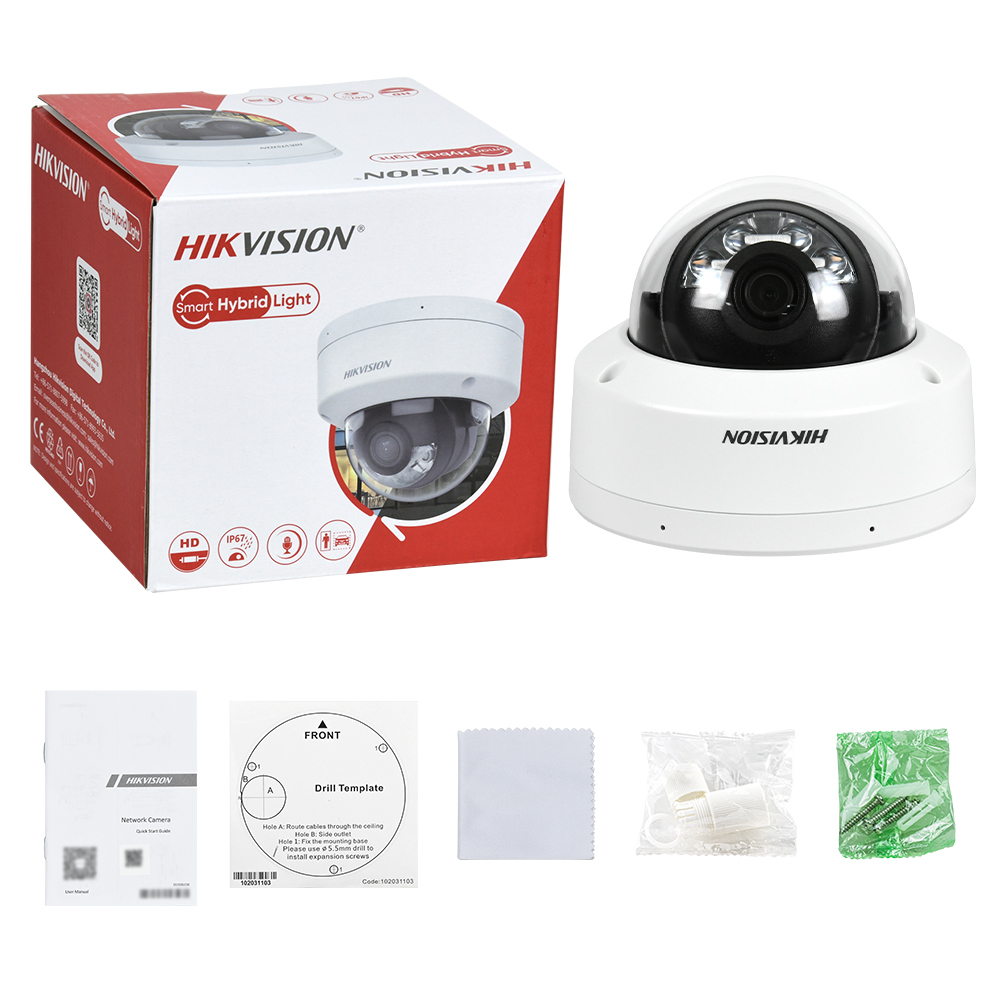 Caméra de sécurité IP POE Hikv - Home Security System Hikvision avis et prix