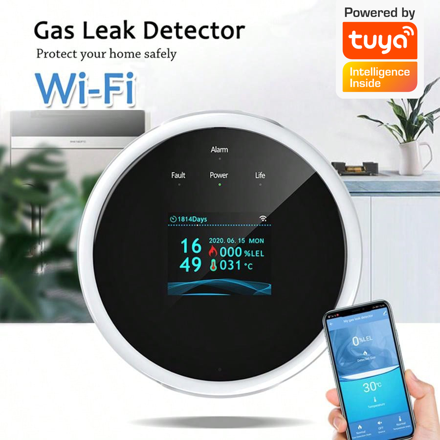 Capteur d'alarme de gaz WiFi 2 - Home Security System avis et prix