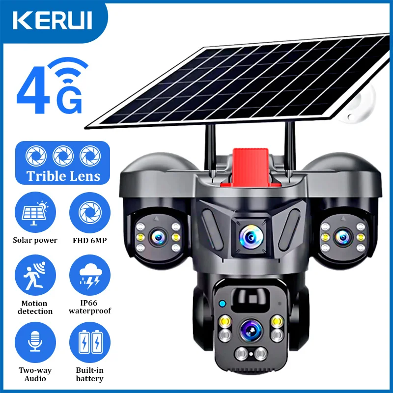 KERUI V380 Pro extérieur PTZ 6 - Home Security Product avis et prix