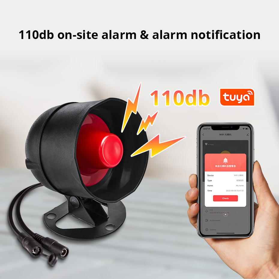 KERbiomtuya-Système d'alarme d - Home Security Product avis et prix