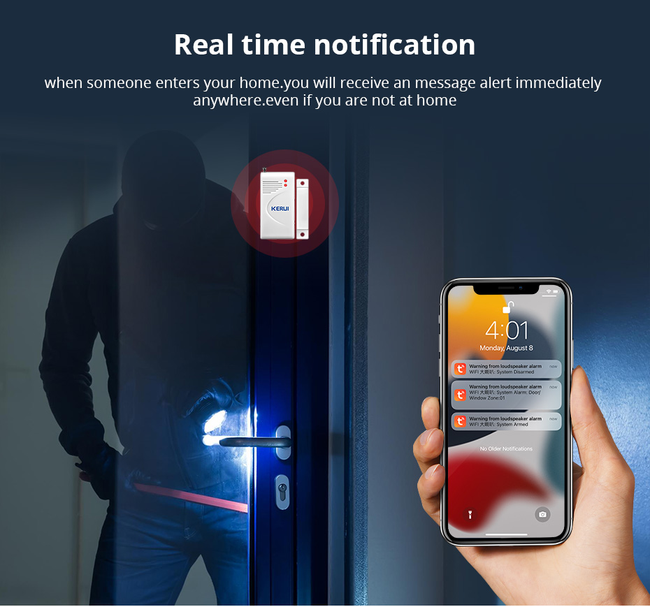 KERbiomtuya-Système d'alarme d - Home Security Product avis et prix