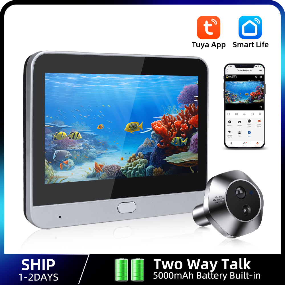 Caméra vidéo judas intelligent - Home Security Bell avis et prix