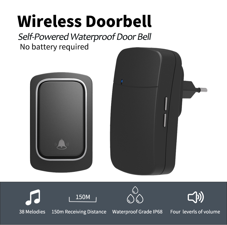 Sonnette sans fil carillon de  - Home Security Uk avis et prix